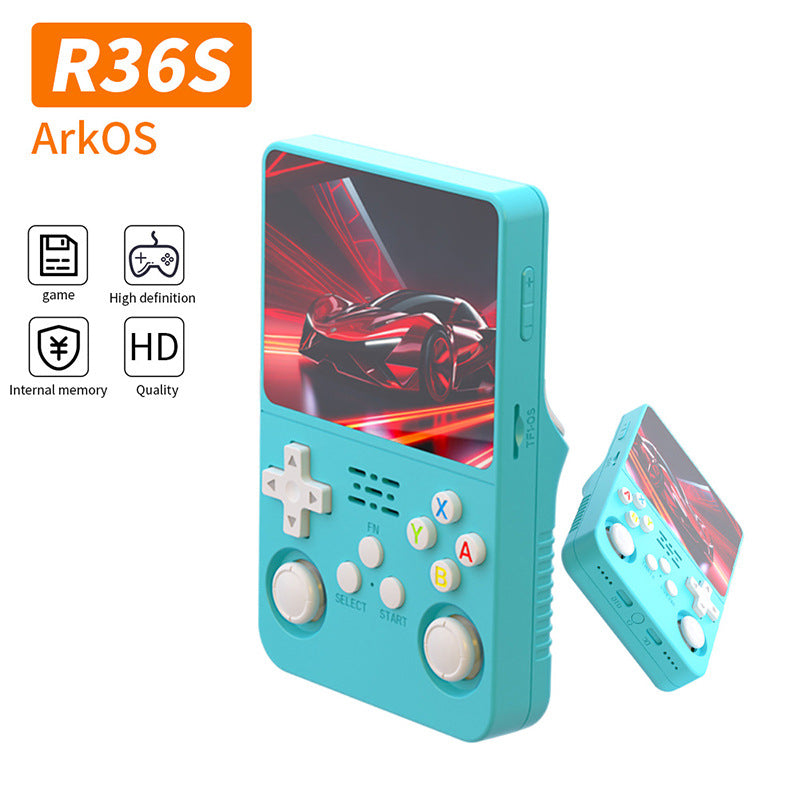 Consola de Juegos Portatil R36S con Pantalla HD y Miles de Juegos Retro
