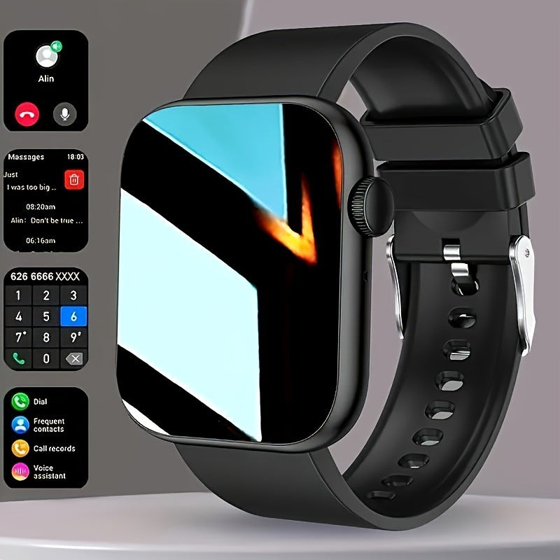 Reloj Inteligente Deportivo con Llamadas Bluetooth y Monitor de Salud