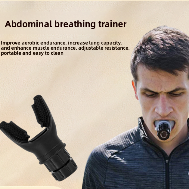 Entrenador Respiratorio Portatil para Mejorar la Capacidad Pulmonar